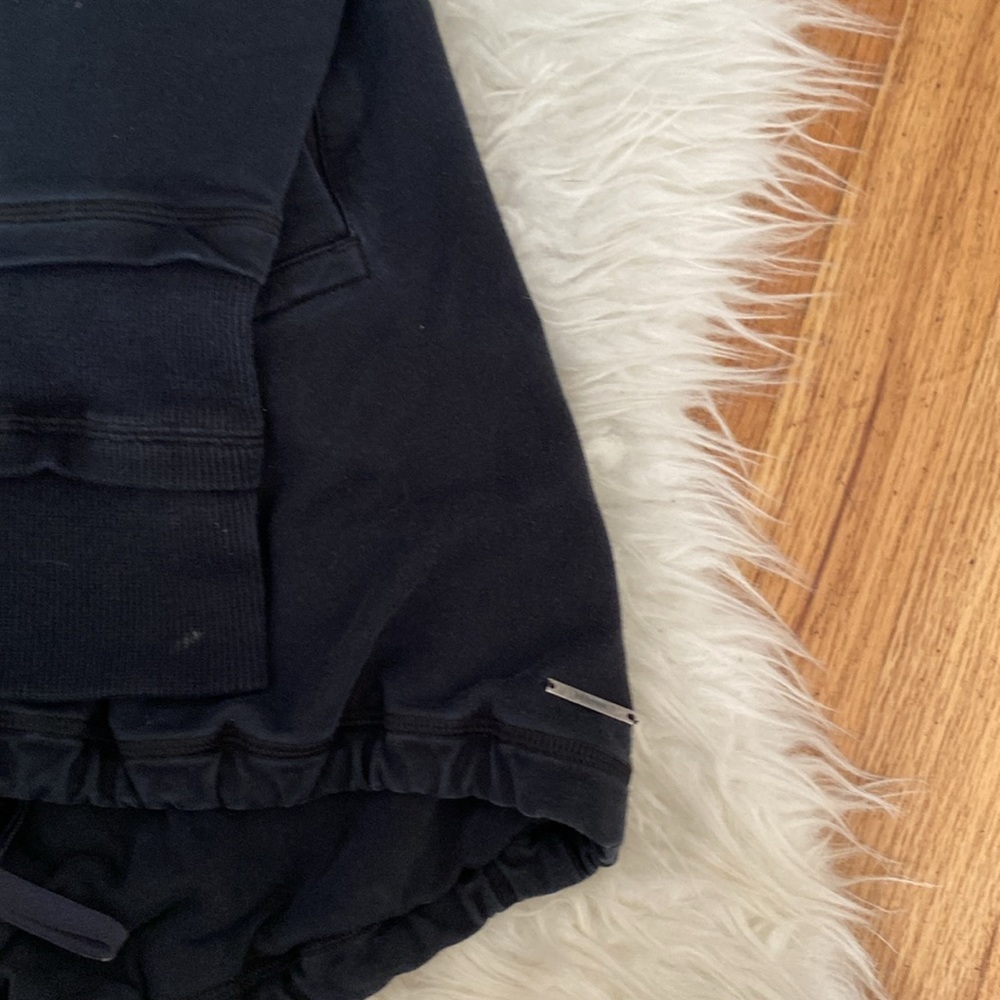 Double Snap Button High Neck Sweater Jacket - image 2